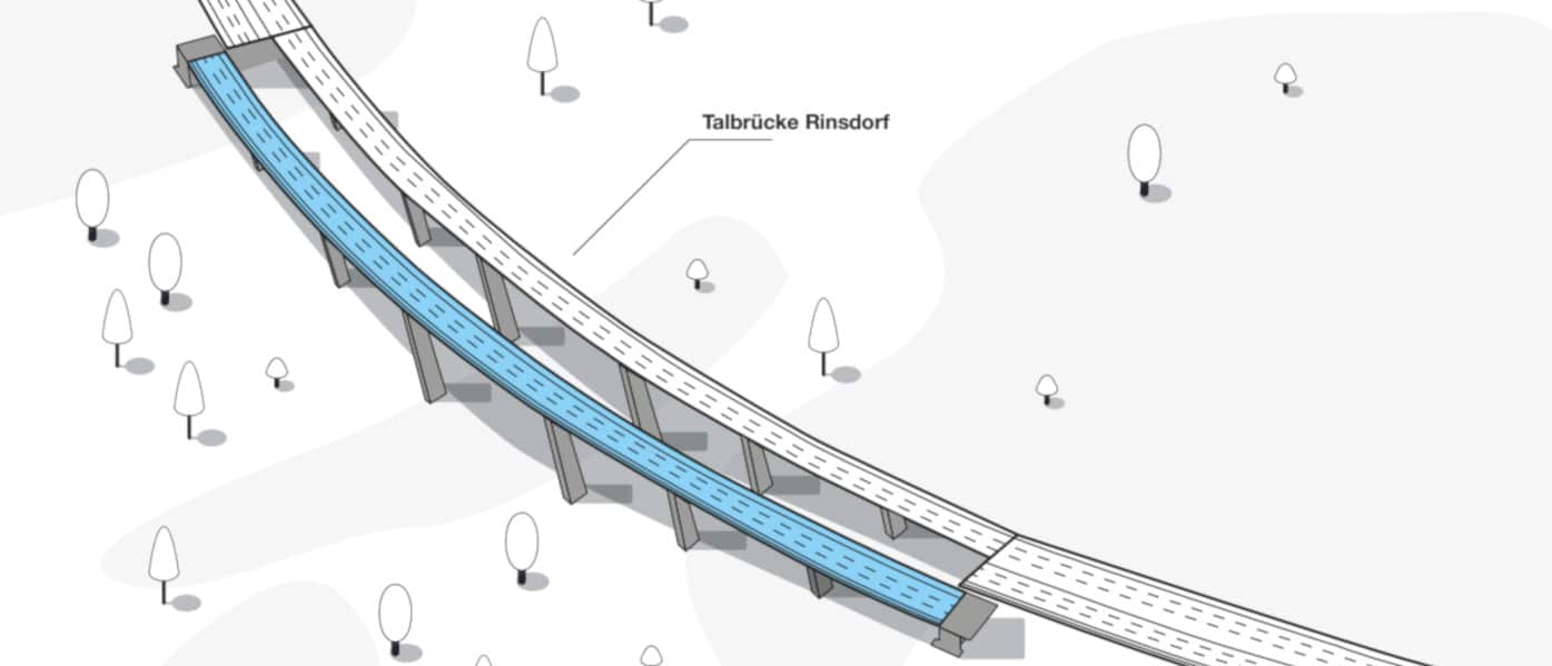 Neubau Talbrücke Rinsdorf